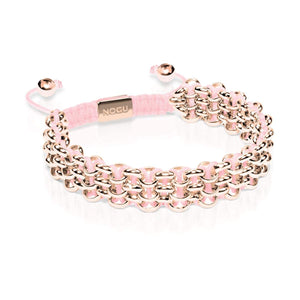 Supreme Kismet Links Bracelet | 18k Rose Gold | Pink